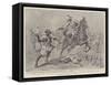 How Captain N M Smyth, 2nd Dragoon Guards, Won the Victoria Cross-William T. Maud-Framed Stretched Canvas