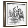 How Dirty Old Father Thames Was Whitewashed, 1858-null-Framed Giclee Print