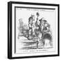 How Dirty Old Father Thames Was Whitewashed, 1858-null-Framed Giclee Print