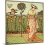 How does my lady garden grow?-Walter Crane-Mounted Giclee Print