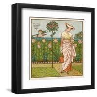 How Does My Lady's Garden Grow?-null-Framed Art Print