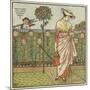 How Does My Lady's Garden Grow?-Walter Crane-Mounted Giclee Print