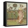 How Does My Lady's Garden Grow?-Walter Crane-Framed Stretched Canvas