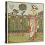 How Does My Lady's Garden Grow?-Walter Crane-Stretched Canvas