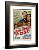How Green Was My Valley, 1941-null-Framed Photo