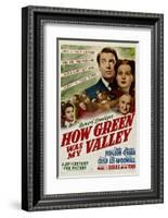 How Green Was My Valley, 1941-null-Framed Photo