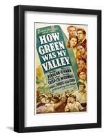 How Green Was My Valley, 1941-null-Framed Photo