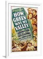 How Green Was My Valley, 1941-null-Framed Photo