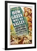 How Green Was My Valley, 1941-null-Framed Photo