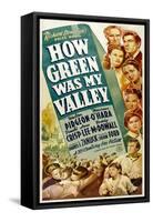 How Green Was My Valley, 1941-null-Framed Stretched Canvas