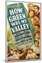 How Green Was My Valley, 1941-null-Mounted Photo