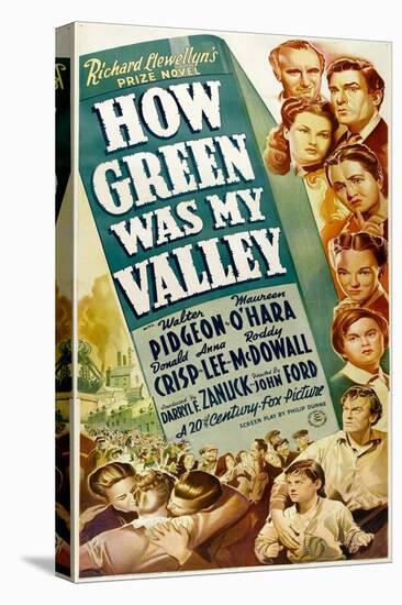 How Green Was My Valley-null-Stretched Canvas