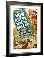 How Green Was My Valley-null-Framed Art Print