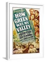 How Green Was My Valley-null-Framed Art Print