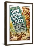 How Green Was My Valley-null-Framed Art Print