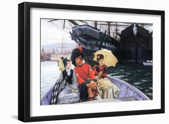 How Happy I Would Be with Both-James Tissot-Framed Art Print