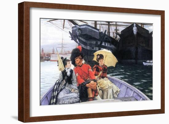 How Happy I Would Be with Both-James Tissot-Framed Art Print