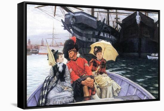 How Happy I Would Be with Both-James Tissot-Framed Stretched Canvas