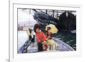 How Happy I Would Be with Both-James Tissot-Framed Art Print