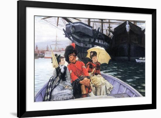 How Happy I Would Be with Both-James Tissot-Framed Art Print