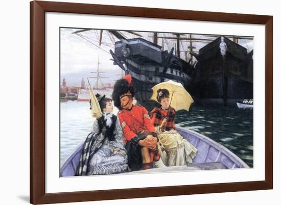 How Happy I Would Be with Both-James Tissot-Framed Premium Giclee Print