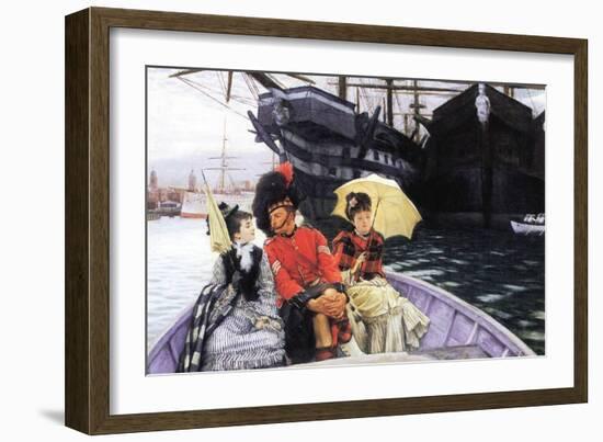 How Happy I Would Be with Both-James Tissot-Framed Art Print