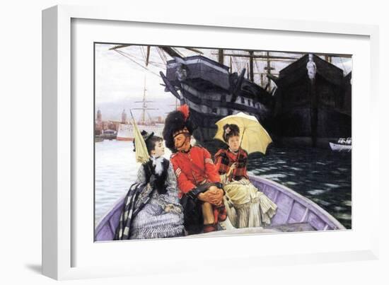 How Happy I Would Be with Both-James Tissot-Framed Art Print