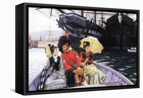 How Happy I Would Be with Both-James Tissot-Framed Stretched Canvas