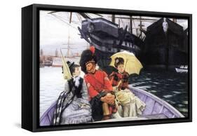 How Happy I Would Be with Both-James Tissot-Framed Stretched Canvas