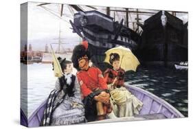 How Happy I Would Be with Both-James Tissot-Stretched Canvas