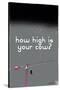 How High Is Your Cow? Grey-Pascal Normand-Stretched Canvas