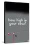 How High Is Your Cow? Grey-Pascal Normand-Stretched Canvas