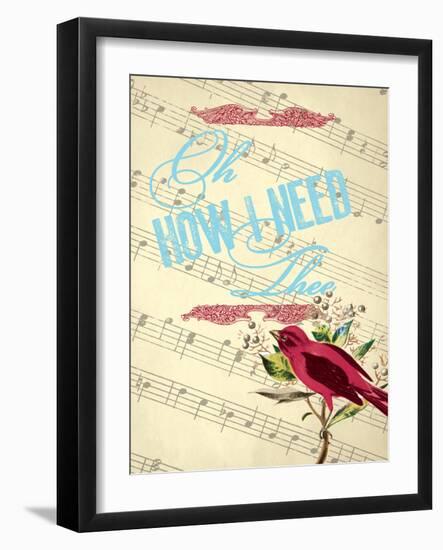 How I Need Thee-null-Framed Giclee Print