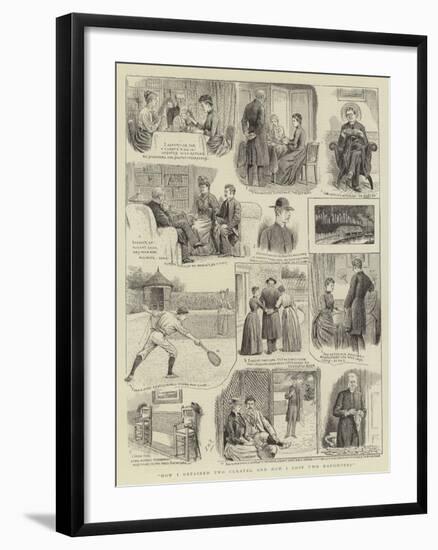 How I Obtained Two Curates, and How I Lost Two Daughters-null-Framed Giclee Print
