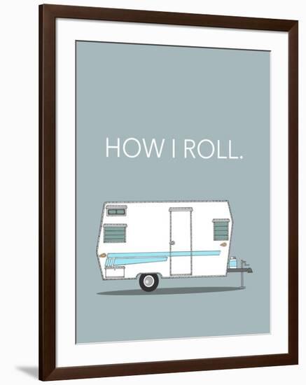 How I Roll-Annie Bailey Art-Framed Art Print