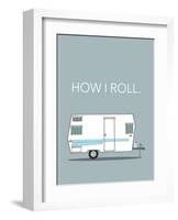 How I Roll-Annie Bailey Art-Framed Art Print