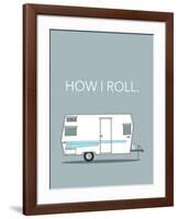 How I Roll-Annie Bailey Art-Framed Art Print