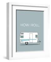 How I Roll-Annie Bailey Art-Framed Art Print