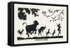 How Jack went out to seek his fortune-Arthur Rackham-Framed Stretched Canvas