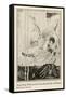 How King Arthur Saw the Questing Beast and Thereof Had Great Marvel-Aubrey Beardsley-Framed Stretched Canvas