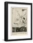 How King Arthur Saw the Questing Beast and Thereof Had Great Marvel-Aubrey Beardsley-Framed Photographic Print