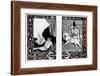 How King Mark and Sir Dinadan Heard Sir Palomides, Illustration from 'Le Morte D'Arthur'-Aubrey Beardsley-Framed Giclee Print