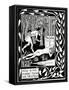 "How King Marke Found Sir Tristram", Illustration from 'Le Morte D'Arthur' by Sir Thomas Malory,…-Aubrey Beardsley-Framed Stretched Canvas