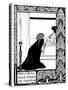 How La Beale Isoud Nursed Sir Tristram-Aubrey Beardsley-Stretched Canvas