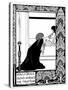 How La Beale Isoud Nursed Sir Tristram-Aubrey Beardsley-Stretched Canvas