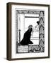 How La Beale Isoud Nursed Sir Tristram-Aubrey Beardsley-Framed Giclee Print