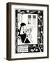 How La Beale Isoud Wrote to Sir Tristram-Aubrey Beardsley-Framed Giclee Print