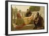 How Liza Loved the King, 1890-Edmund Blair Leighton-Framed Giclee Print