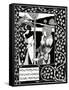 "How Morgan Le Fay Gave a Shield to Sir Tristram", Illustration from 'Le Morte D'Arthur' by Sir…-Aubrey Beardsley-Framed Stretched Canvas