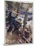 How Norah the Bulldog Was Saved from the Sinking Battleship-Cyrus Cuneo-Mounted Giclee Print
